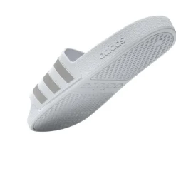 adidas Adilette Aqua slippers cloud white platinum metallic< Badslippers|Slippers