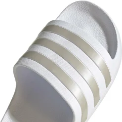 adidas Adilette Aqua slippers cloud white platinum metallic< Badslippers|Slippers