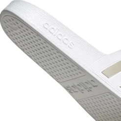 adidas Adilette Aqua slippers cloud white platinum metallic< Badslippers|Slippers