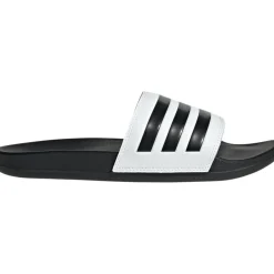 Badslippers|Slippers-adidas Adilette Comfort slippers heren cloud white core black