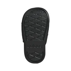 Badslippers|Slippers-adidas Adilette Estrap slippers junior peuter black