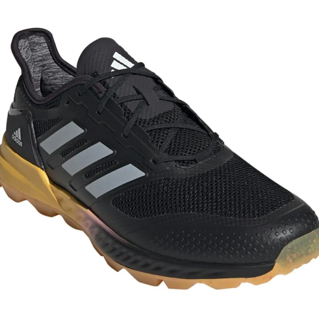 Hockeyschoenen-adidas Adipower 2.1 hockeyschoenen heren core black zero metalic spark