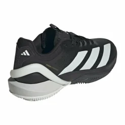 Tennisschoenen-adidas Adizero Cybersonic 2 Clay tennisschoenen heren core black zero metalic carbon