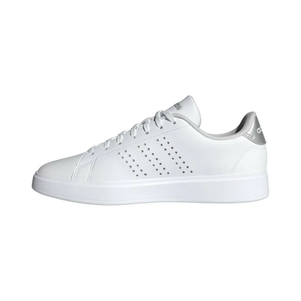 Schoenen-adidas Advantage 2.0 schoenen dames cloud white grey two silver metallic