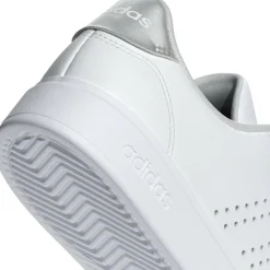 Schoenen-adidas Advantage 2.0 schoenen dames cloud white grey two silver metallic