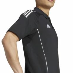 adidas Ajax Tiro 25 polo heren black white bold red< Voetbalkleding