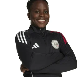 adidas Ajax Tiro 25 trainingsshirt junior black white bold red< Voetbalkleding