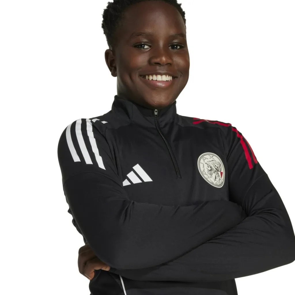 adidas Ajax Tiro 25 trainingsshirt junior black white bold red< Voetbalkleding