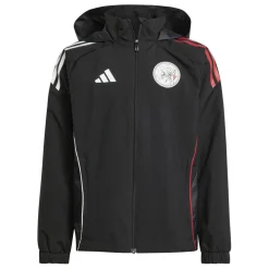 Voetbalkleding-adidas Ajax Tiro 25 trainingsjack junior black