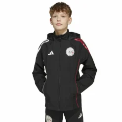 Voetbalkleding-adidas Ajax Tiro 25 trainingsjack junior black