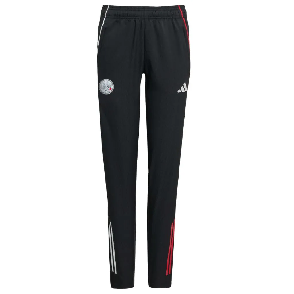 adidas Ajax Tiro 25 trainingsbroek junior black white bold red< Voetbalkleding