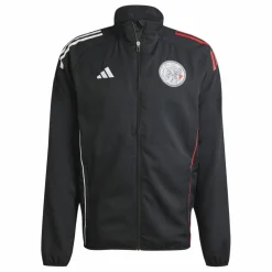 adidas Ajax Tiro 25 trainingsjack heren black white bold red< Voetbalkleding