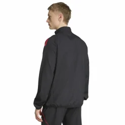 adidas Ajax Tiro 25 trainingsjack heren black white bold red< Voetbalkleding