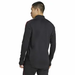 adidas Ajax Tiro 25 trainingsshirt heren black white bold red< Voetbalkleding