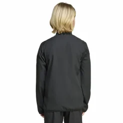 Voetbalkleding-adidas Ajax Tiro 25 trainingsjack junior black white bold red