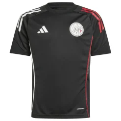 Voetbalkleding-adidas Ajax Tiro 25 voetbalshirt junior black white bold red