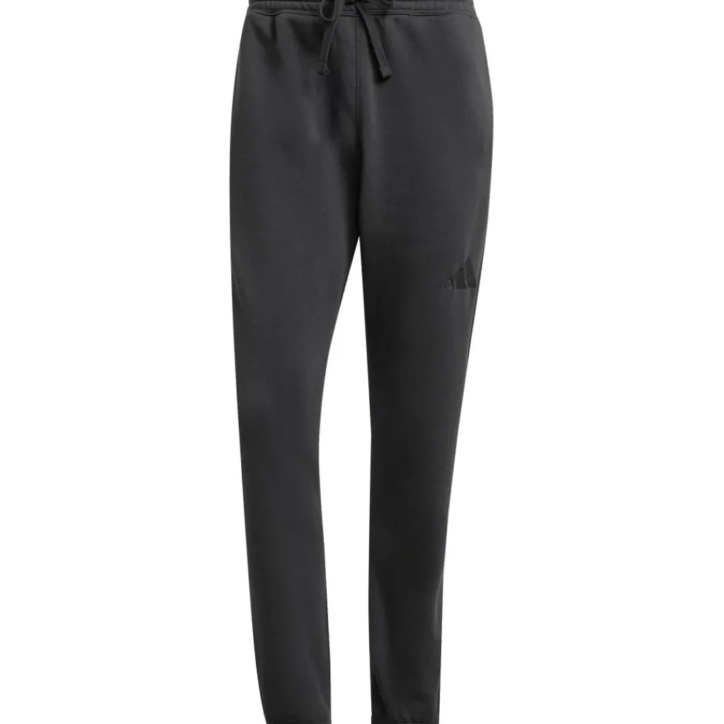 adidas All SZN fleece joggingbroek heren black< Sportbroek