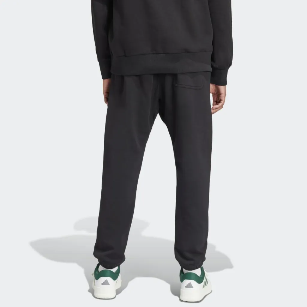 adidas All SZN fleece joggingbroek heren black< Sportbroek