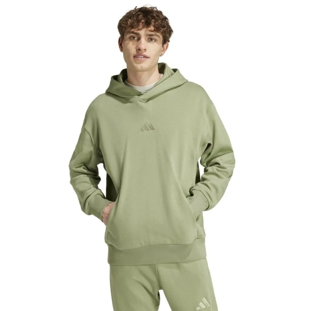 Truien & Vesten-adidas ALL SZN French Terry hoodie heren tent green