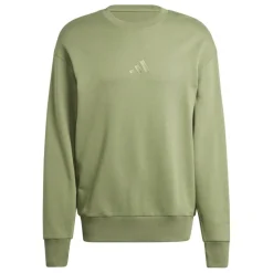 Truien & Vesten-adidas ALL SZN French Terry Crew sweater heren tent green