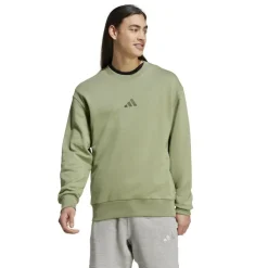 Truien & Vesten-adidas ALL SZN French Terry Crew sweater heren tent green