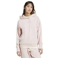 Truien & Vesten-adidas ALL SZN French Terry Loose hoodie dames sandy pink