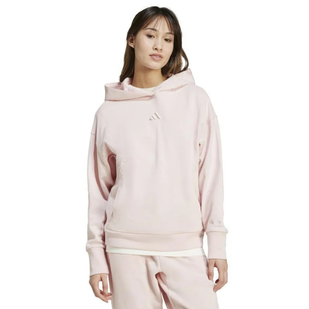 Truien & Vesten-adidas ALL SZN French Terry Loose hoodie dames sandy pink