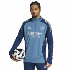 Voetbalkleding-adidas Arsenal Tiro 25 trainingsshirt heren blanch blue
