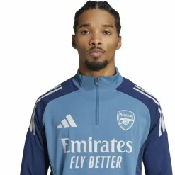 Voetbalkleding-adidas Arsenal Tiro 25 trainingsshirt heren blanch blue