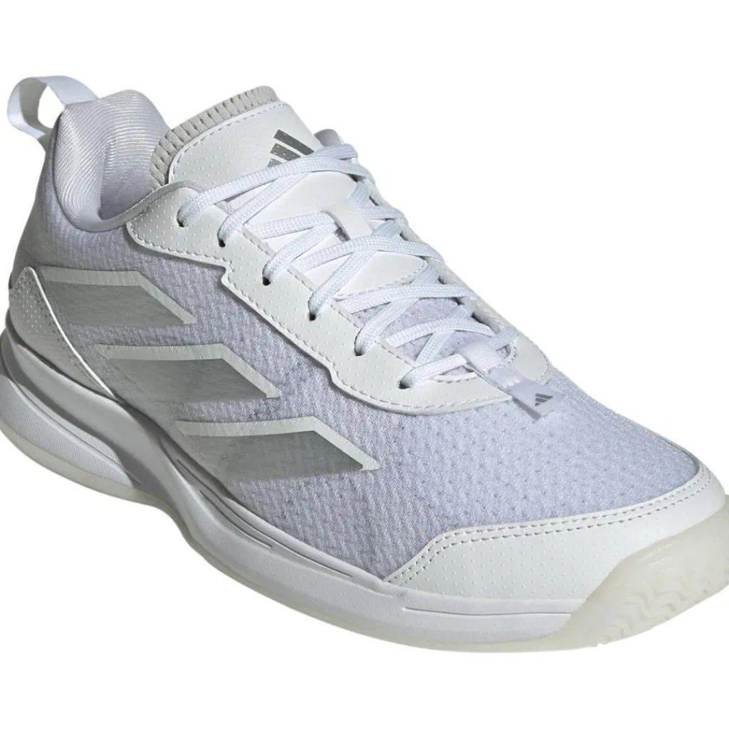 Tennisschoenen-adidas Avaflash tennisschoenen dames cloud white cloud white silver metallic