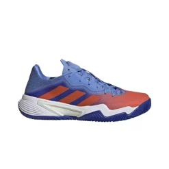 Tennisschoenen-adidas Barricade tennisschoenen heren lucid blue solar red blue fusion