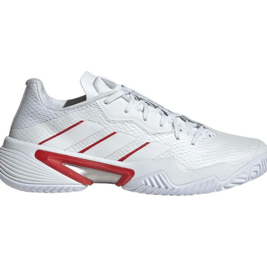 Tennisschoenen-adidas Barricade tennisschoenen dames white red