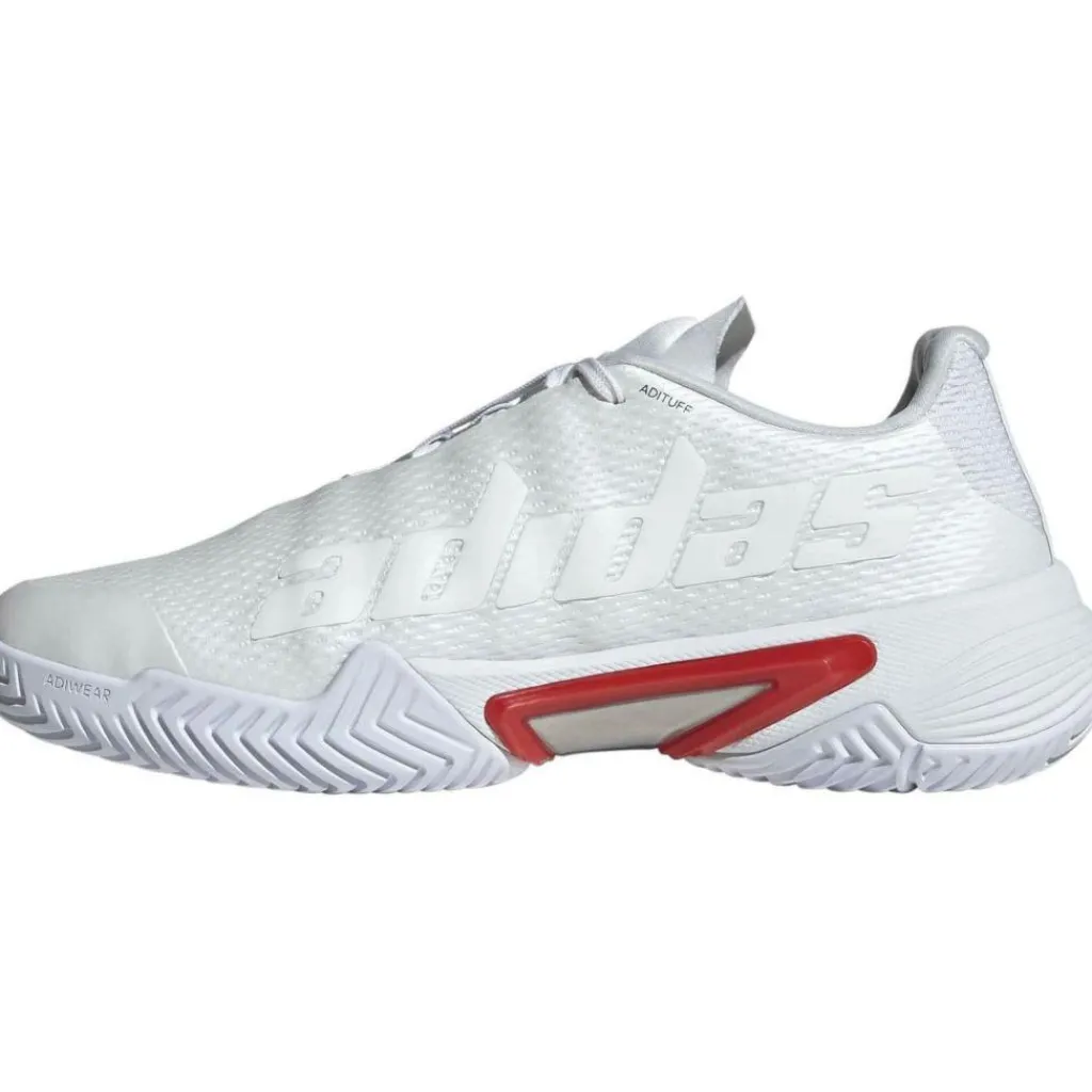Tennisschoenen-adidas Barricade tennisschoenen dames white red