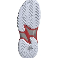 Tennisschoenen-adidas Barricade tennisschoenen dames white red