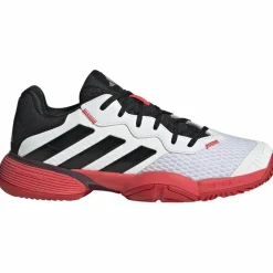 adidas Barricade tennisschoenen junior cloud white core black lucid red< Tennisschoenen