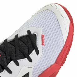 adidas Barricade tennisschoenen junior cloud white core black lucid red< Tennisschoenen