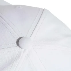 Tenniskleding-adidas Baseball 3-Stripes Twill tennispet dames white