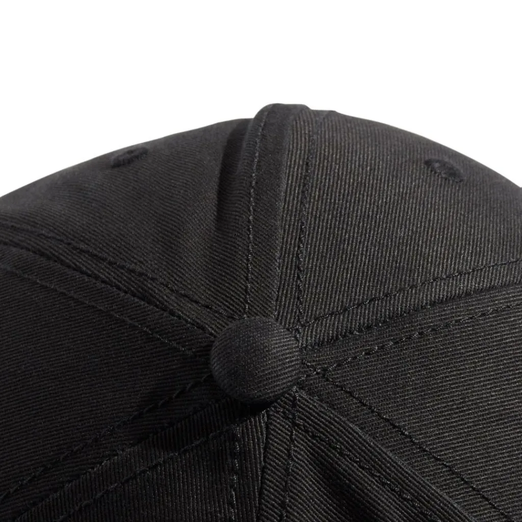 Tenniskleding-adidas Baseball 3-Stripes Twill tennispet junior black