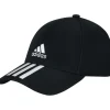 adidas Baseball 3-Stripes Twill tennispet black< Tenniskleding