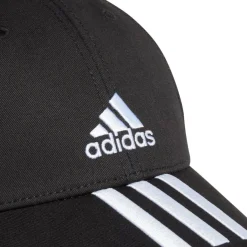 adidas Baseball 3-Stripes Twill tennispet black< Tenniskleding