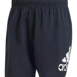 Zwembroek-adidas Big Logo CLX zwembroek heren black white