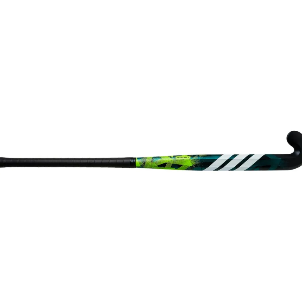 Hockeystick-adidas Chaosfury .5 Ultra Low Bow hockeystick green yellow