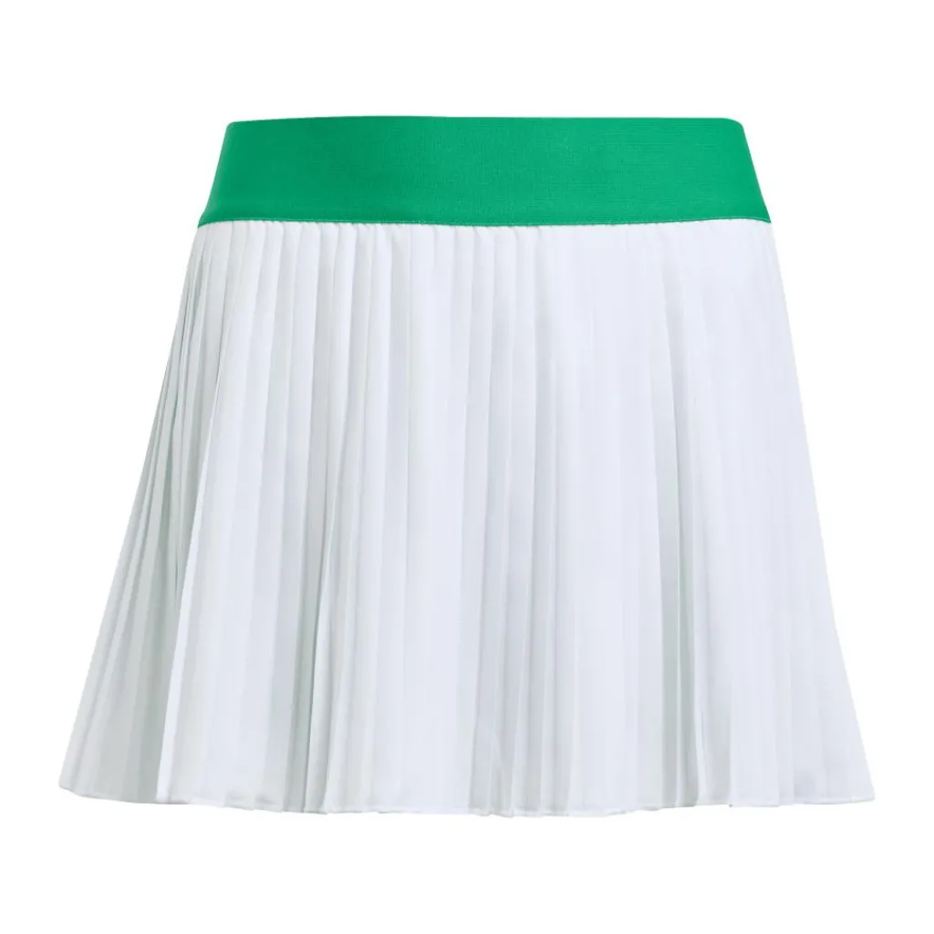 Tenniskleding-adidas Climacool tennisrokje junior white