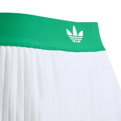 Tenniskleding-adidas Climacool tennisrokje junior white