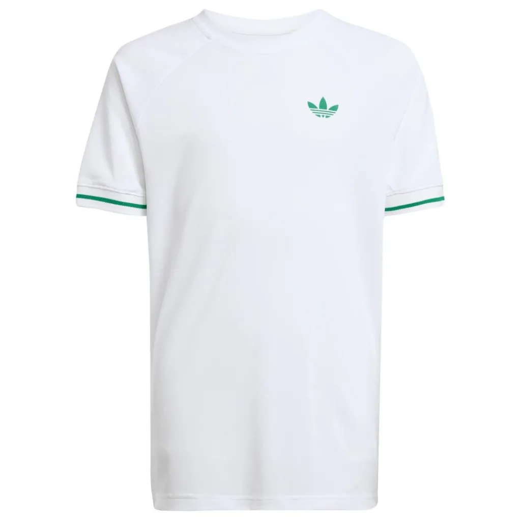 adidas Climacool tennisshirt junior white< Tenniskleding