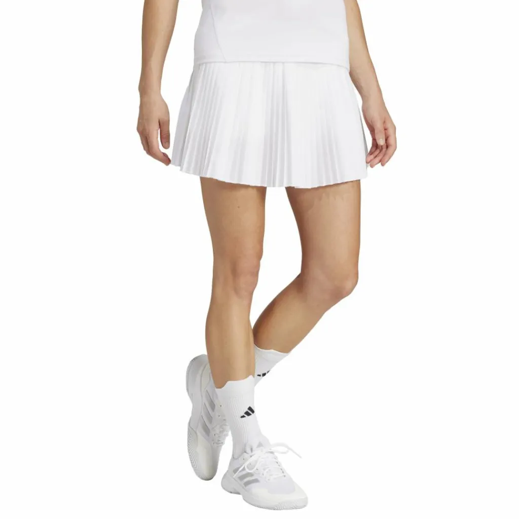 adidas Club Pleated tennisrokje dames white< Tenniskleding