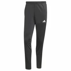 Tenniskleding-adidas Club 3-stripes knitted trainingsbroek heren black