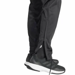 Tenniskleding-adidas Club 3-stripes knitted trainingsbroek heren black