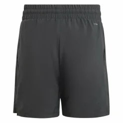 Tenniskleding-adidas Club 3-stripes tennisshort junior black