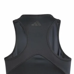 Tenniskleding-adidas Club tennis tanktop junior black